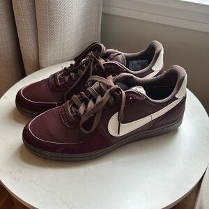 Nike Women's Burgundy Sneakers